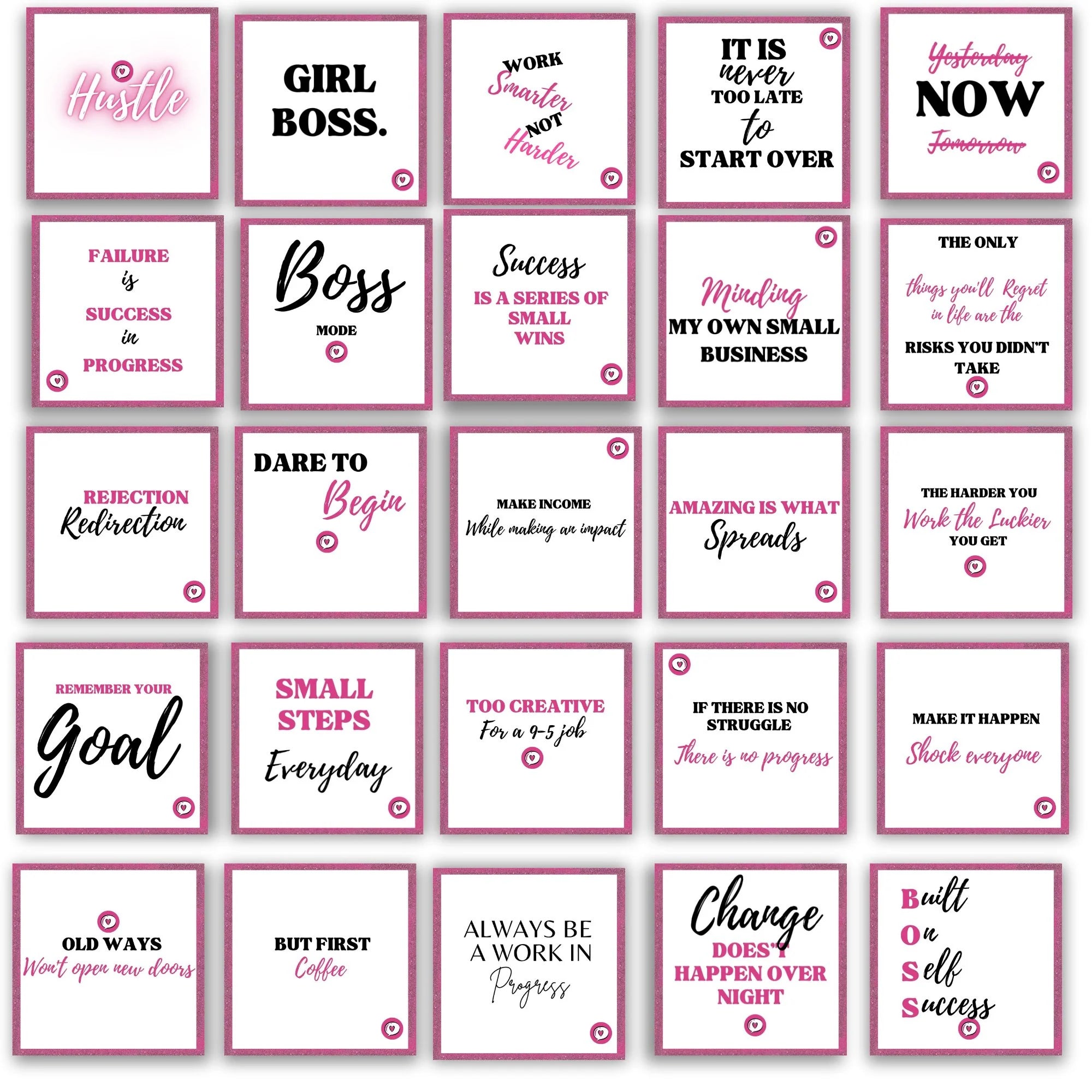 100 Editable Girlboss Instagram Templates - KY designX