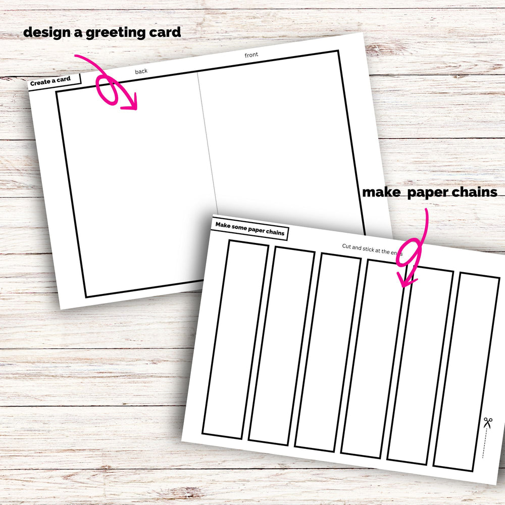 2 blank diy CNY templates