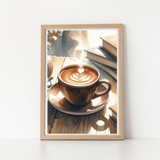 Coffee Trio Wall Art Set - Printable Decor for Coffee Lovers - KY designX