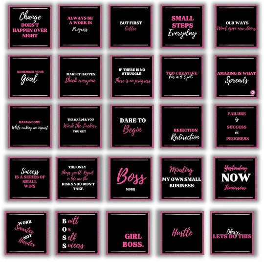 free 100 Black Pink Editable Instagram Templates - KY designX