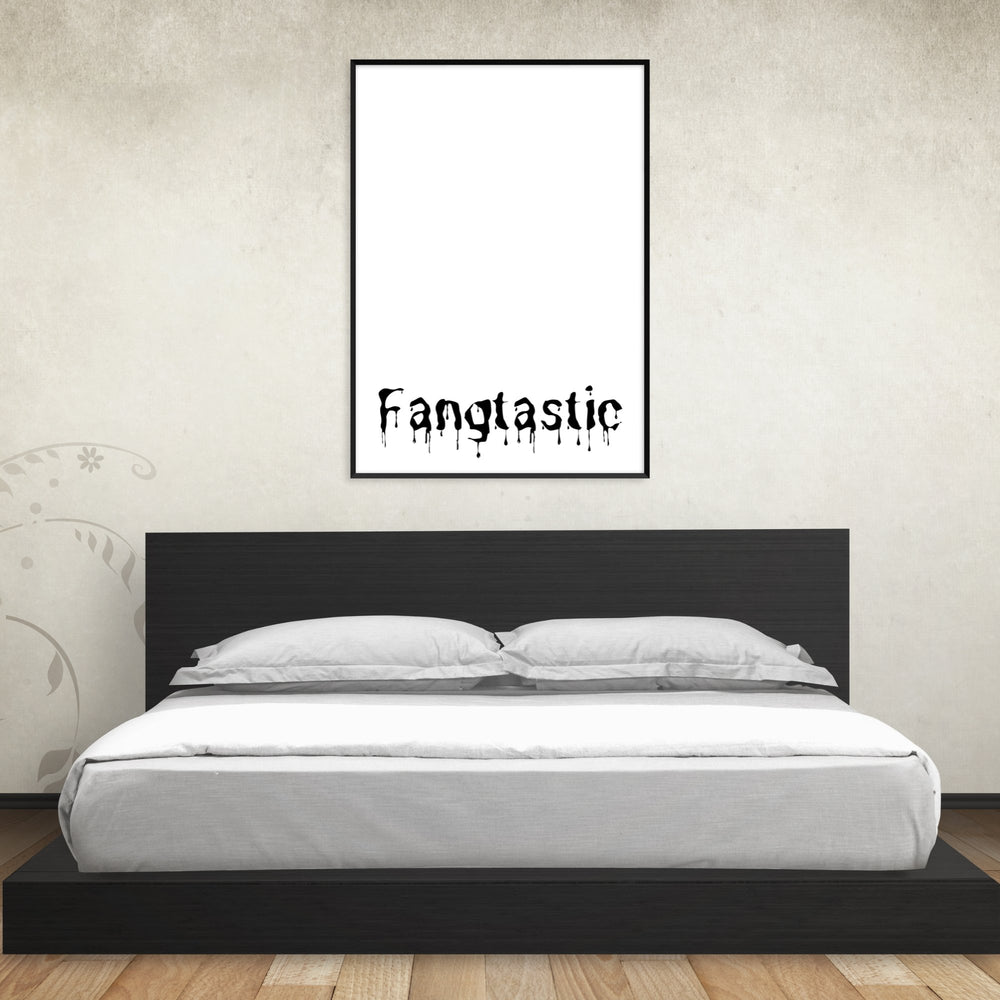 Free FANGTASTIC printable wall art - KY designX