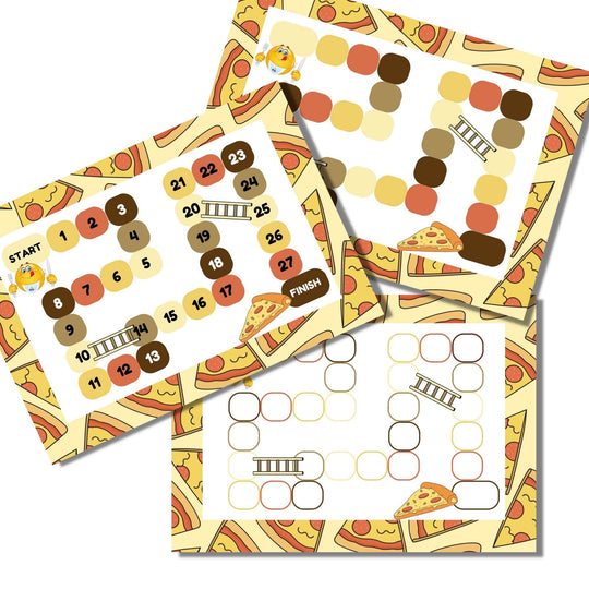 Free Pizza Printable Board Game - KY designX