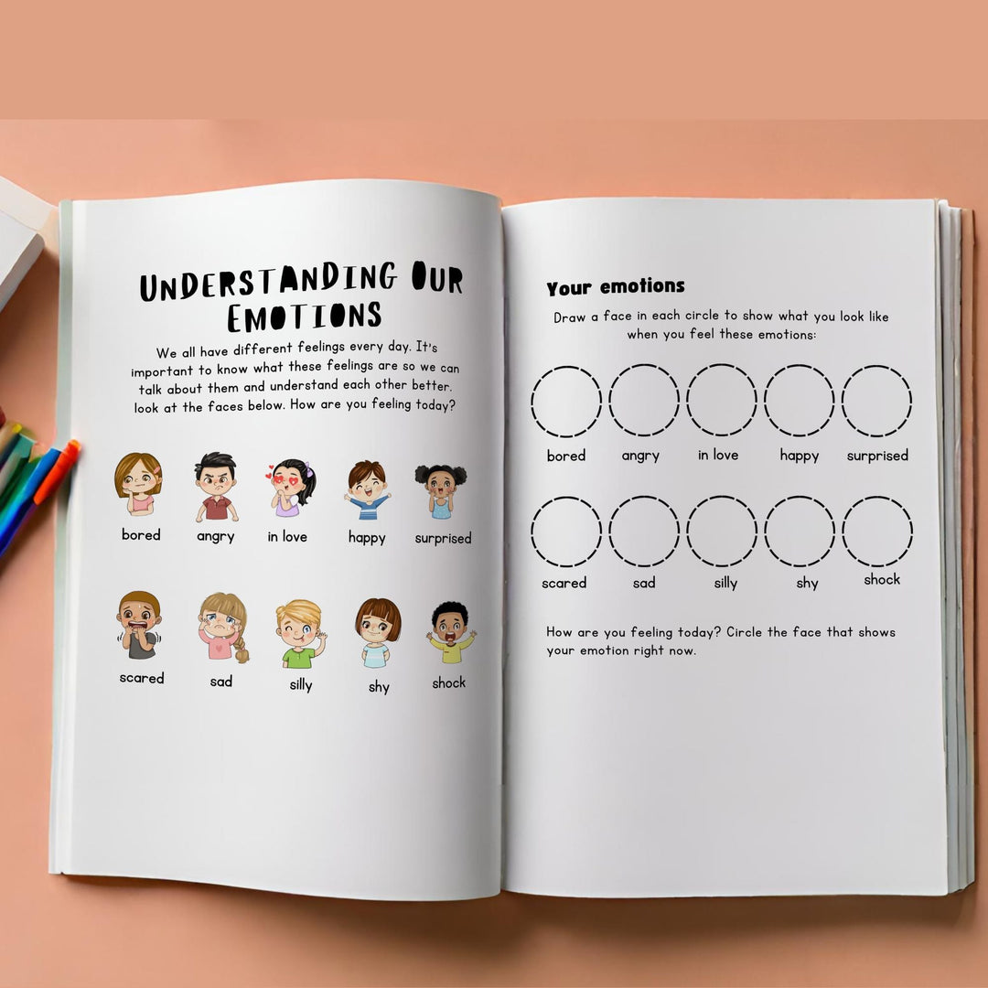 Free Printable Anger Management Workbook for Kids - KY designX