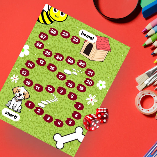 Free Printable Board Game for Children - KY designX