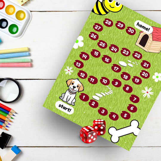 Free Printable Board Game for Children - KY designX