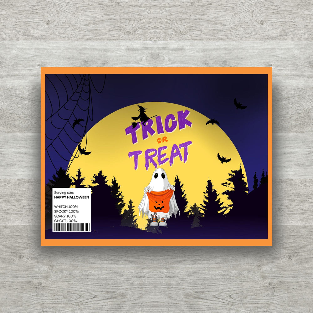 Halloween Printable Chip Bag - KY designX