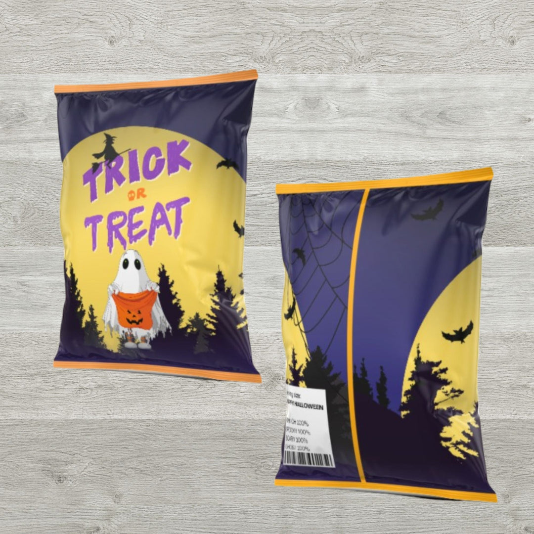 Halloween Printable Chip Bag - KY designX