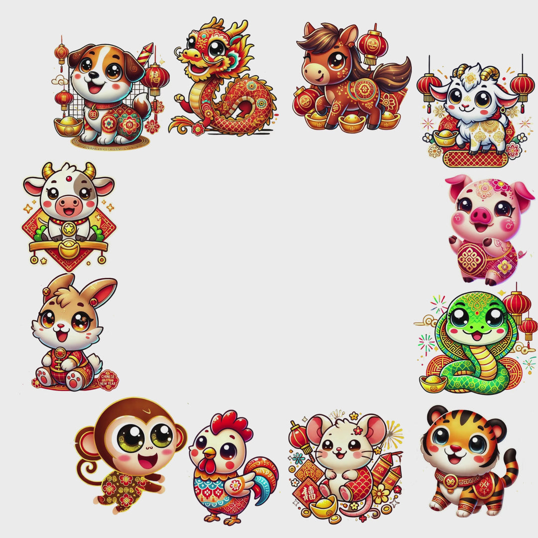 Chinese Zodiac Clipart