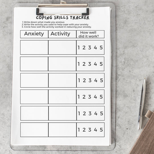 Printable Anxiety Coping Cards for Children - KY designX