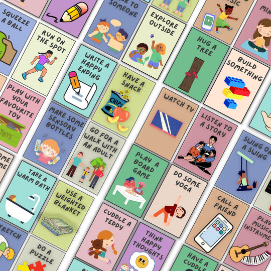 Printable Anxiety Coping Cards for Children - KY designX