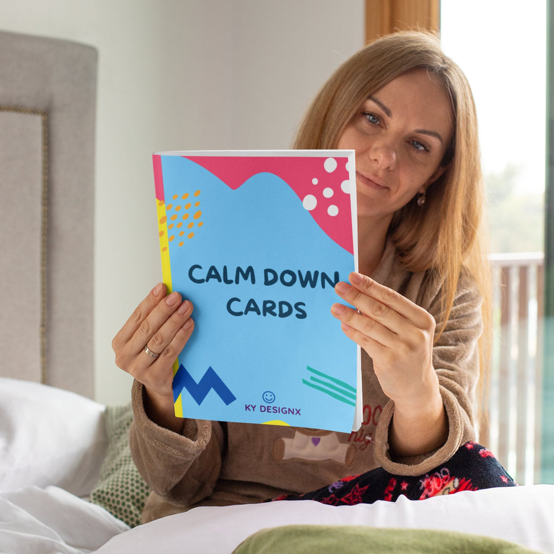 Printable Calm Down Cards for kids - KY designX