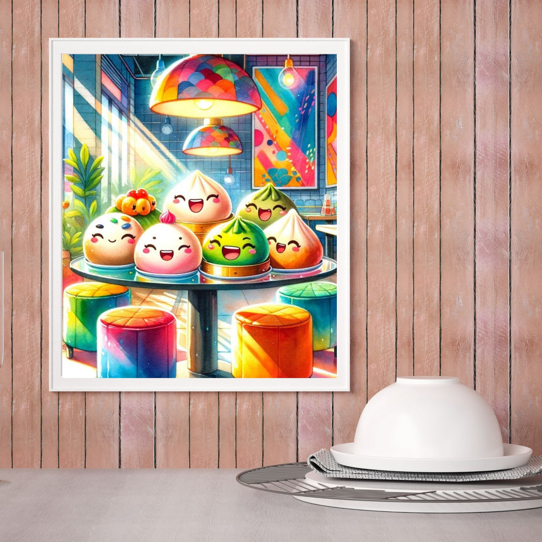 Printable Chinese Dim Sum Wall Art - KY designX