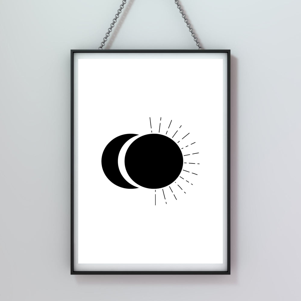 Printable Moon Wall Art Gallery Set - KY designX