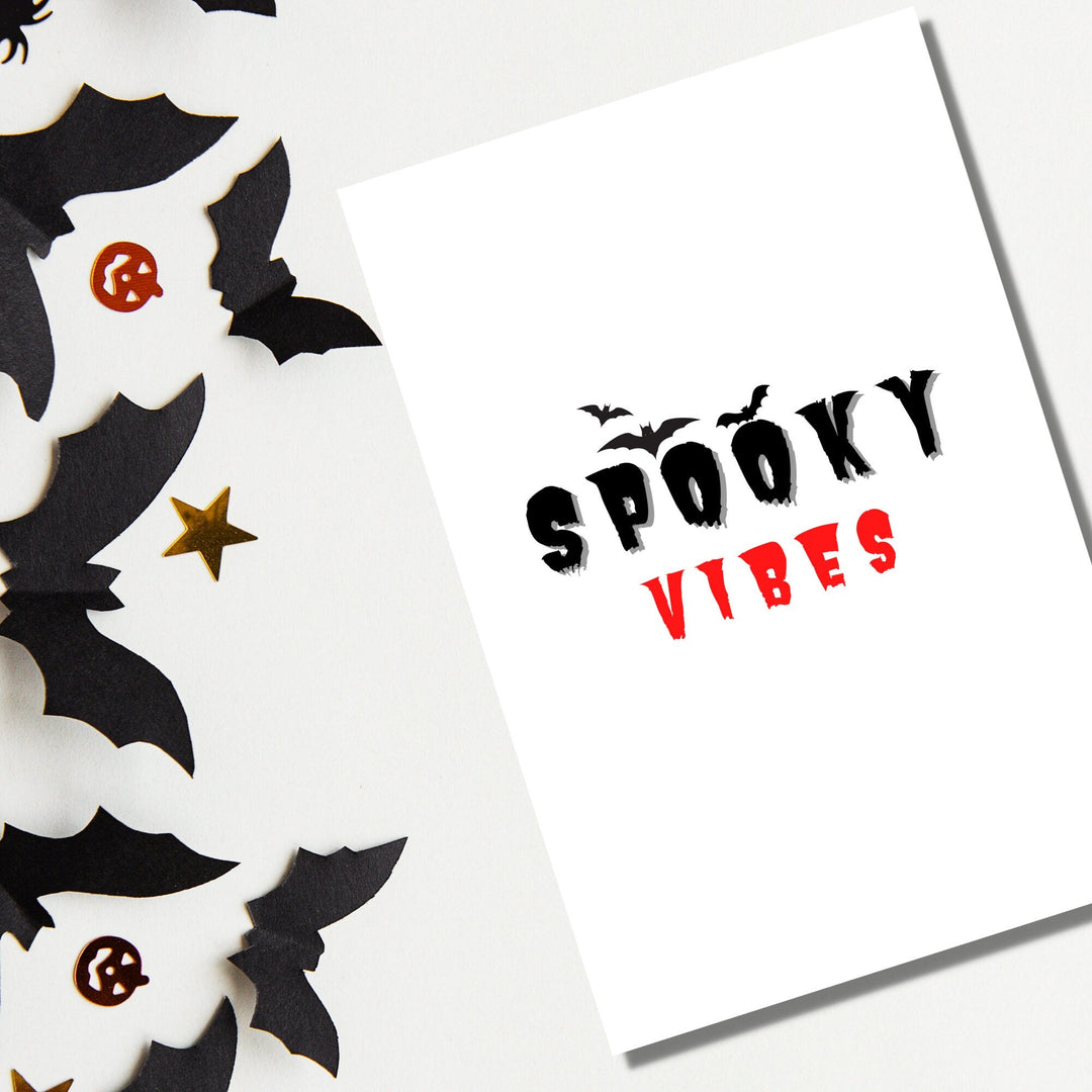 Spooky vibes Printable wall decor - KY designX